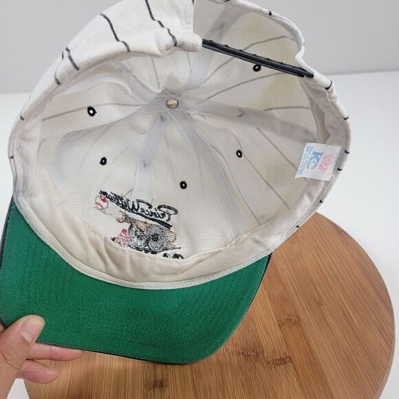 Vintage‎ 90s Prince Williams Cannons Chicago White Sox Snapback Cap Pinstripe - Picture 12 of 12